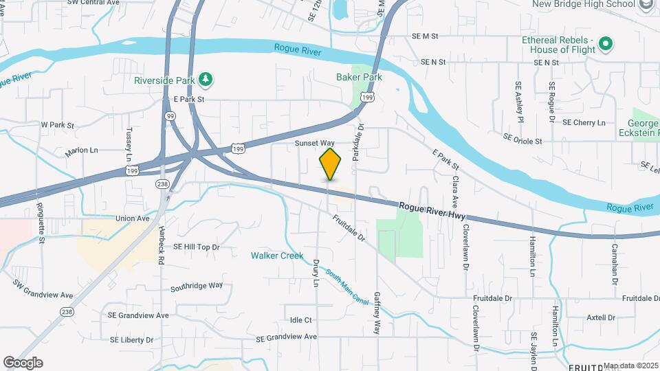 1421 Florence Ln Map and Location Details