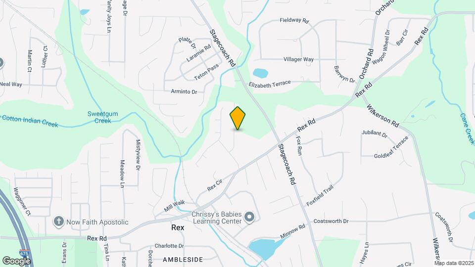 5724 Rex Mill Creek Map and Location Details