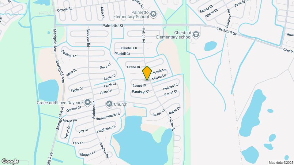 656 Linnet Ct Map and Location Details