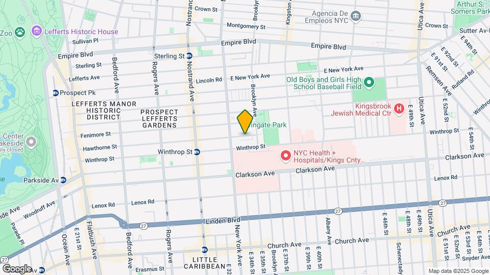 430 Hawthorne Ave Map and Location Details