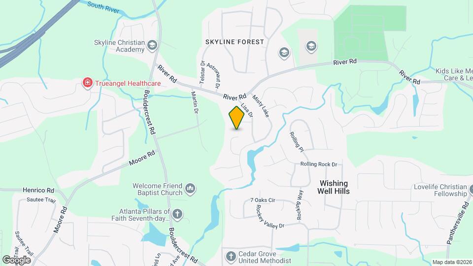 2105 Brentwood Cove Map and Location Details