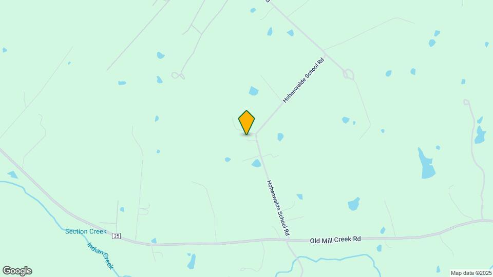 2156 Hohenwalde School Rd Map and Location Details