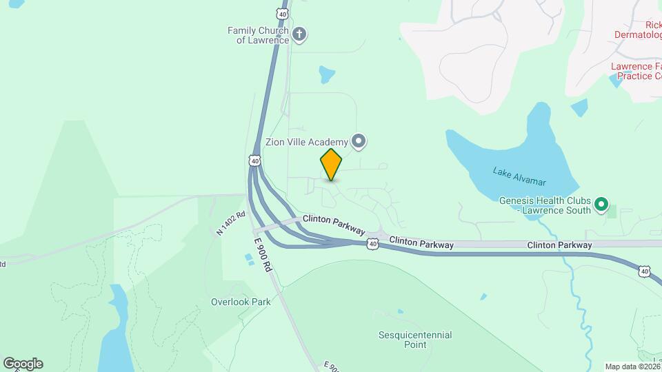 6306 Lakeside Ln Map and Location Details