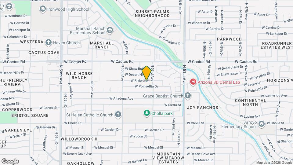 5321 W Riviera Dr Map and Location Details