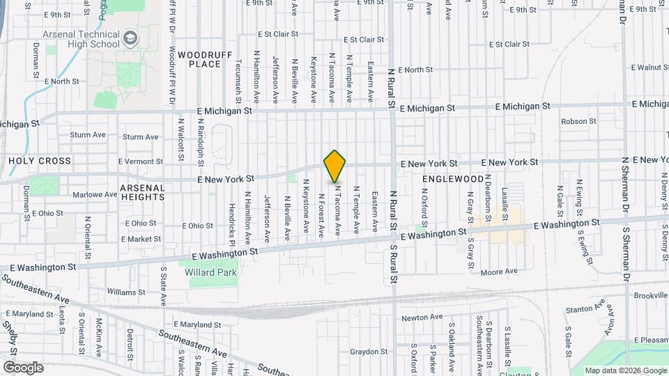 224 N Tacoma Ave Map and Location Details