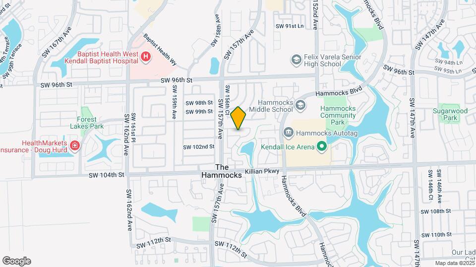 15623 SW 100th Ln Map and Location Details