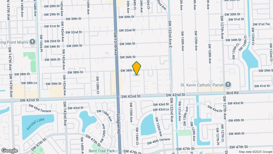 13492 SW 38th Ln Map and Location Details