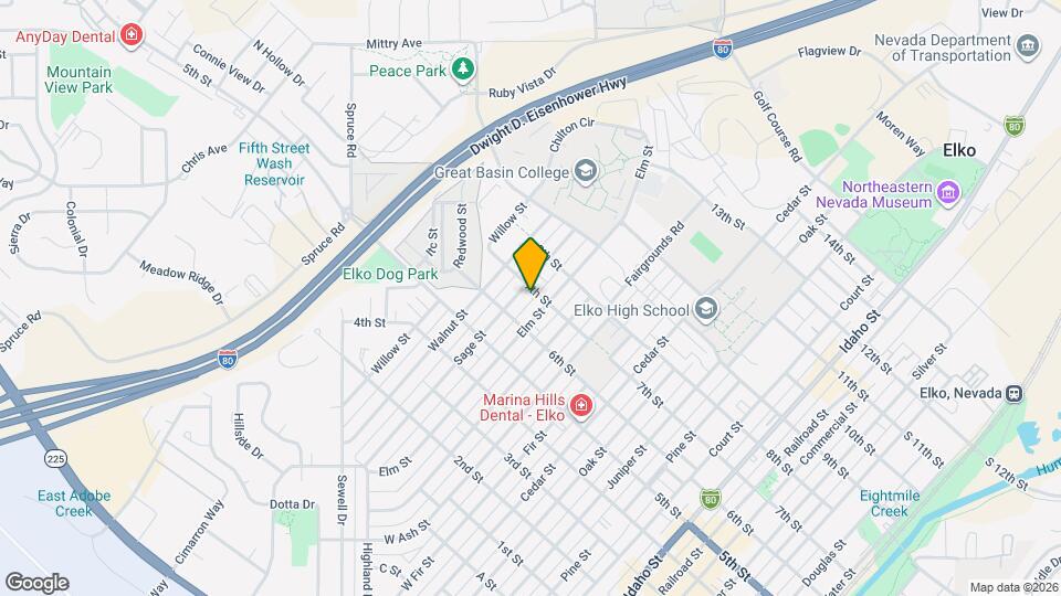 1361 7th St Map and Location Details