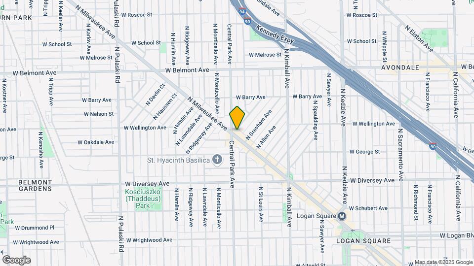 2953 N Milwaukee Ave Map and Location Details
