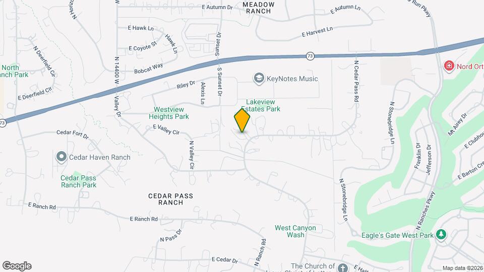 8851 N Cedar Pass Rd Mapa y Detalles de la Ubicación