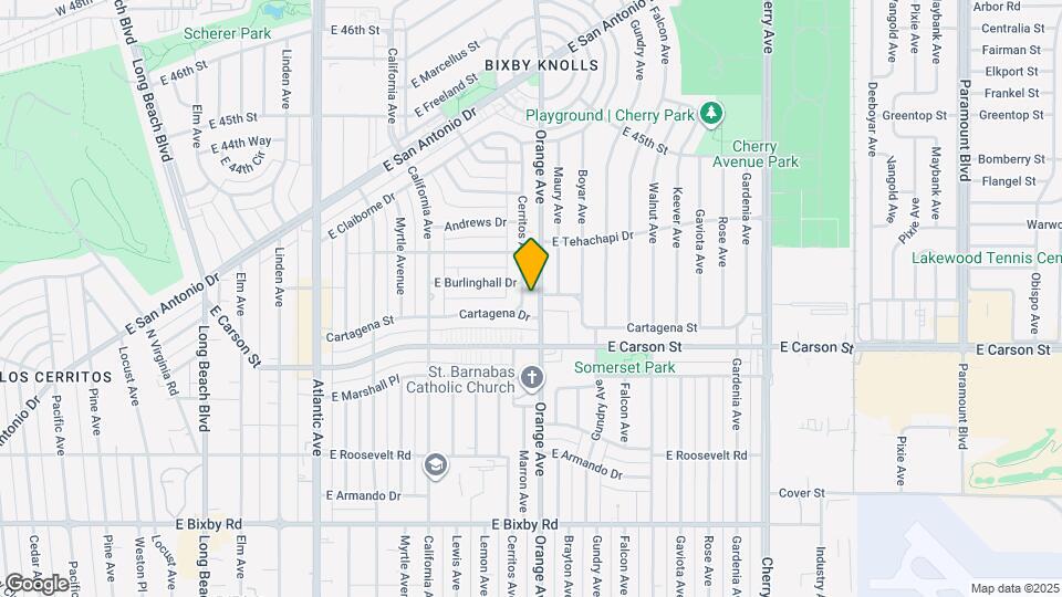 4220 Cerritos Ave Map and Location Details