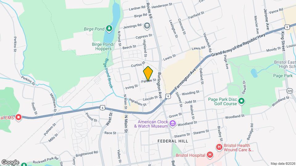 41 Pardee St Map and Location Details