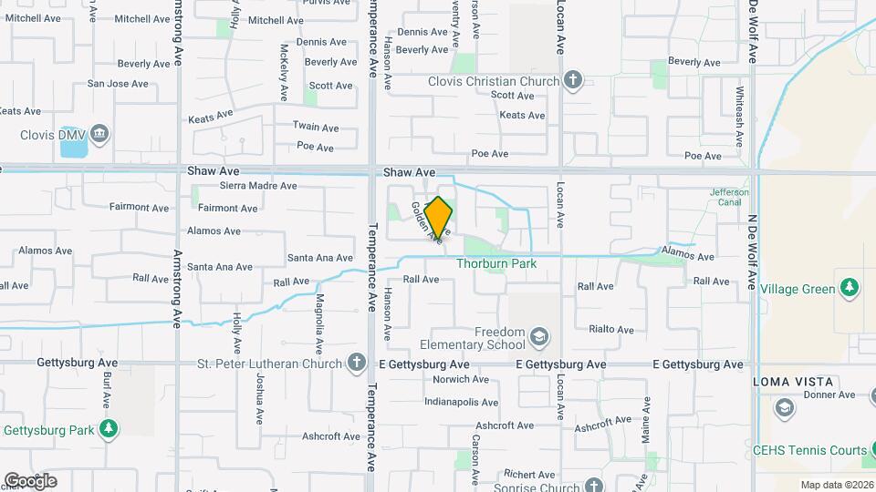 2292 Golden Ave Mapa y Detalles de la Ubicación