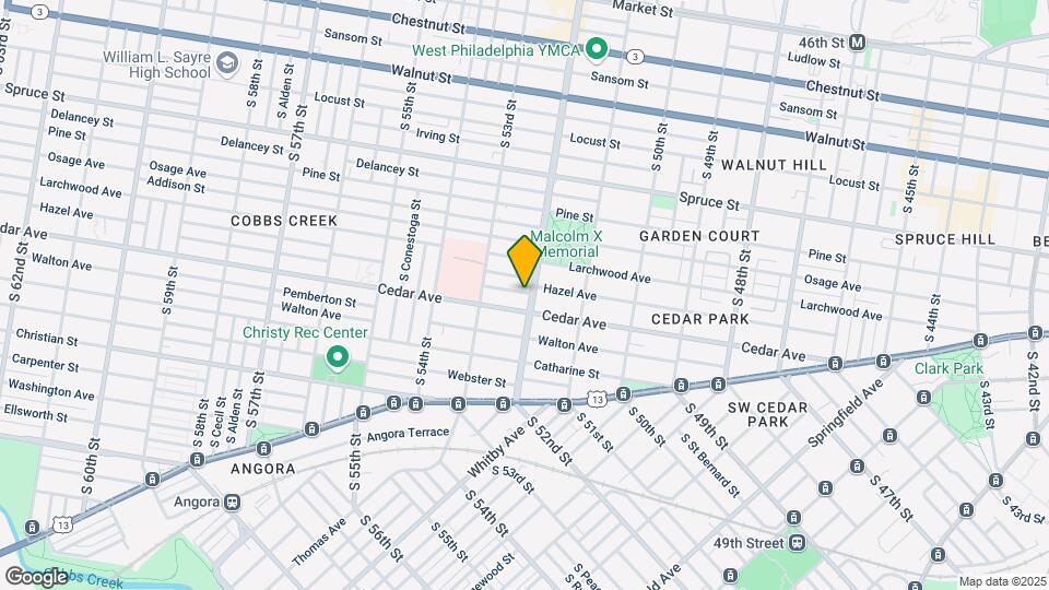 540 S 52nd St Map and Location Details