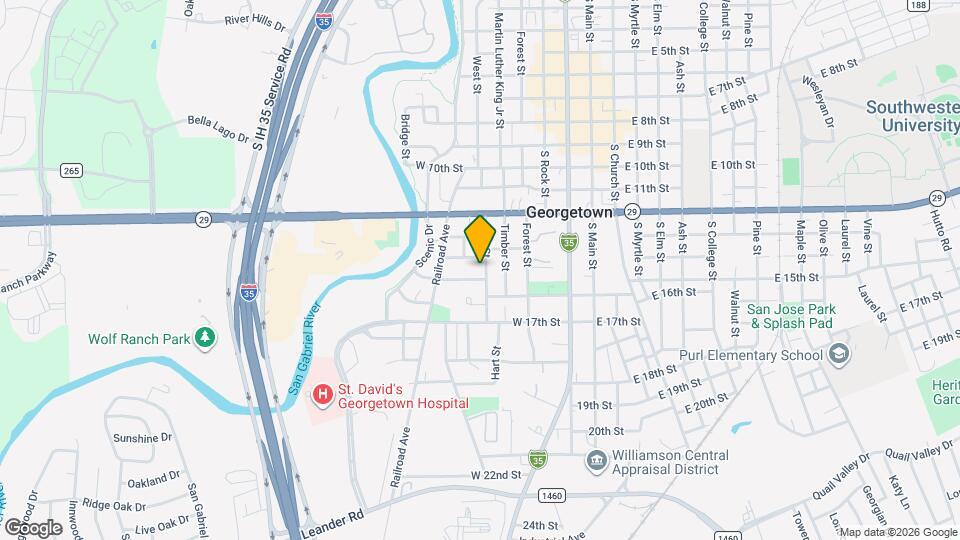 1410 Hart St Map and Location Details