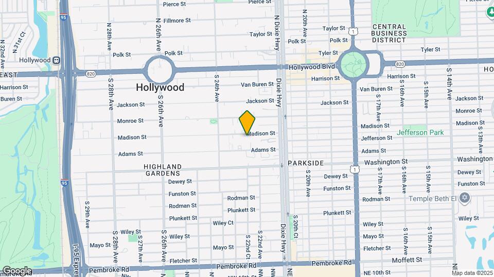 2230 Madison St Map and Location Details