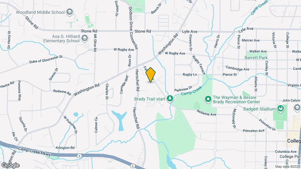 3499 Fairway Dr Map and Location Details