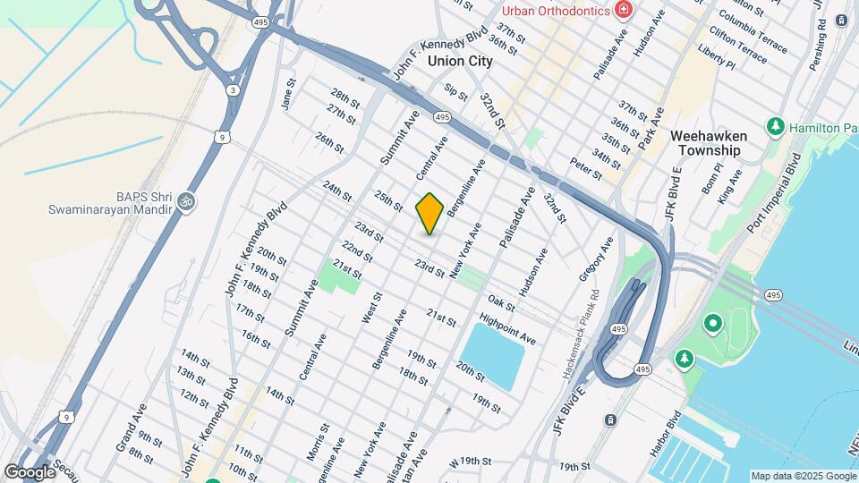 2401 Bergenline Ave Map and Location Details