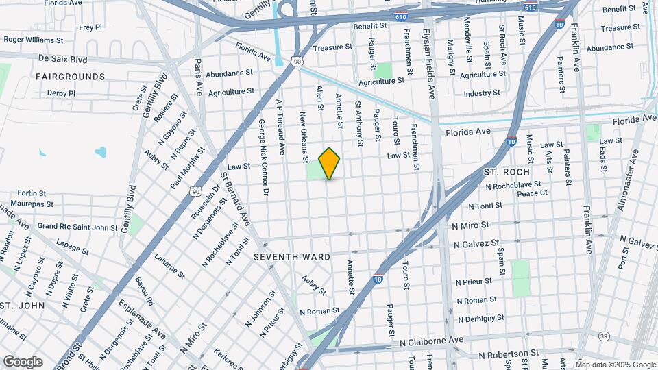 2425 Allen St Map and Location Details