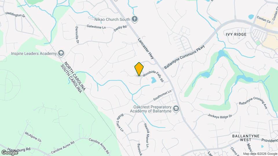 12212 Woodside Falls Rd Map and Location Details