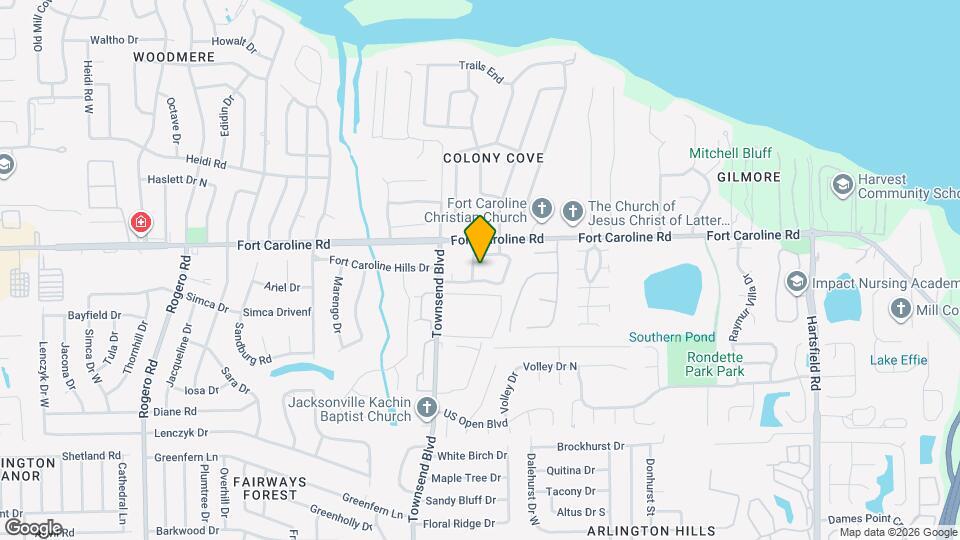 3523 W Colony Cove Tl Map and Location Details