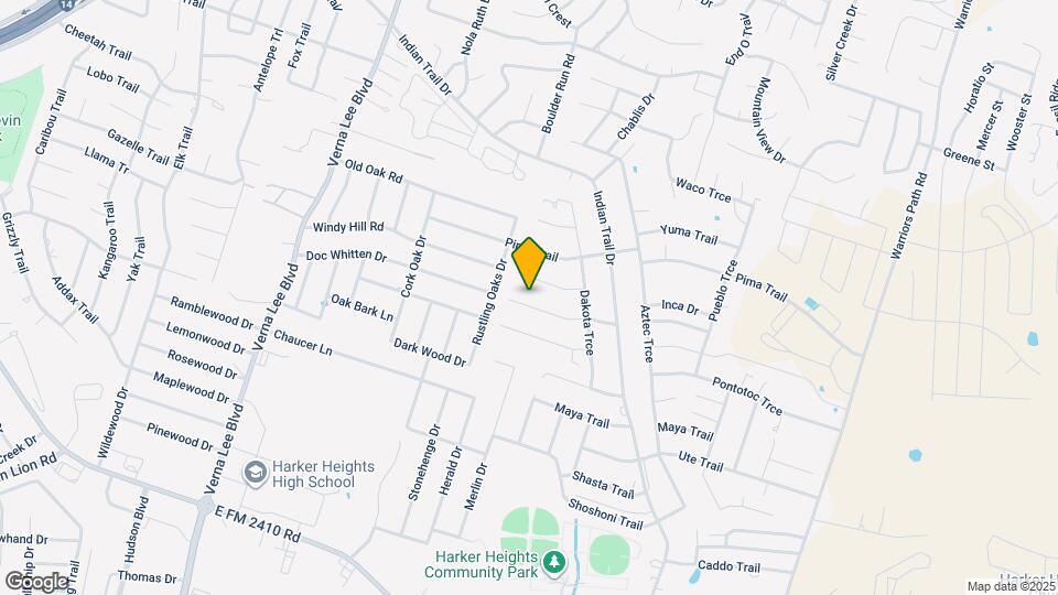 1409 Hopi Trail Map and Location Details