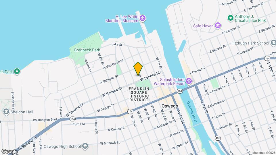 70 W 4th St Mapa y Detalles de la Ubicación