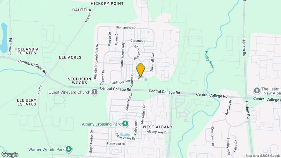 5912 Treven Way Map and Location Details