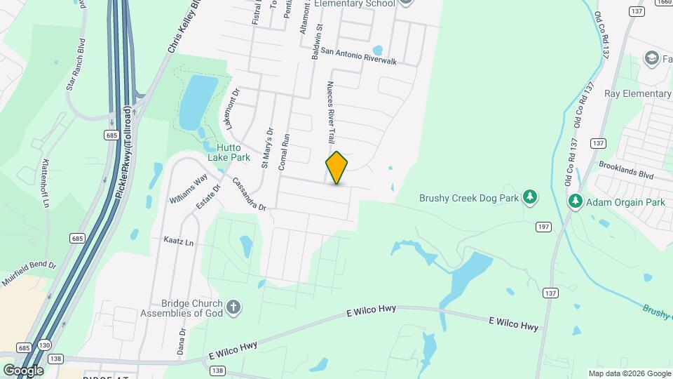 208 Garcitas Creek Ln Map and Location Details