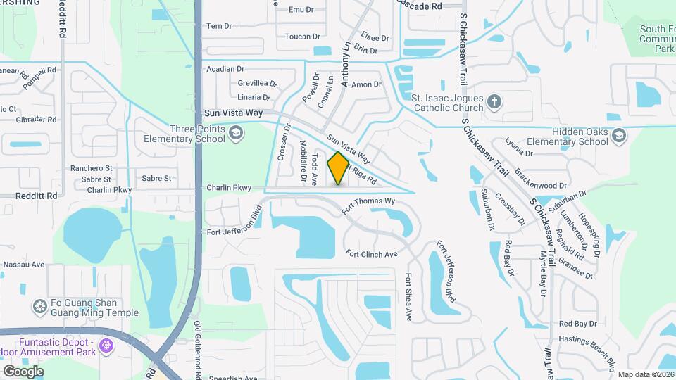 8206 Charlin Pkwy Map and Location Details