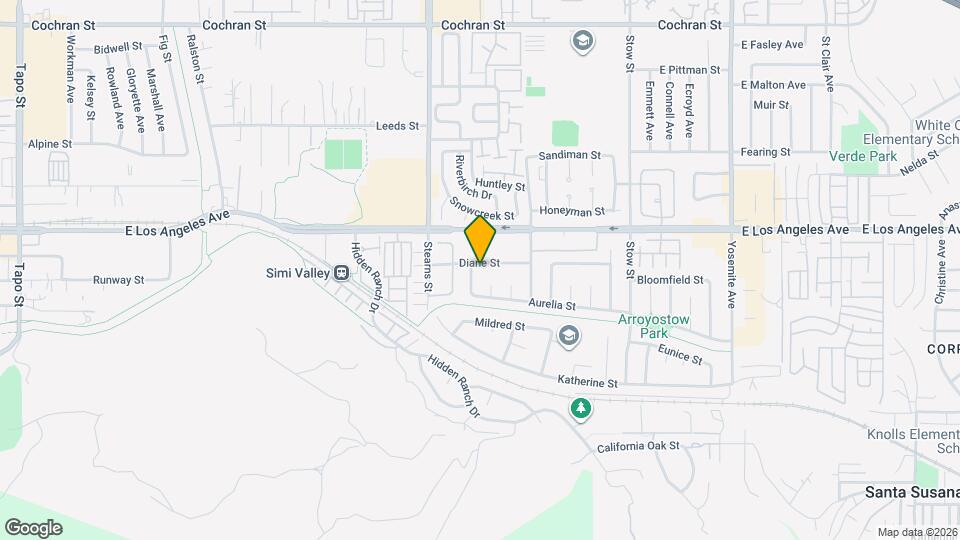 5312 Diane St Map and Location Details