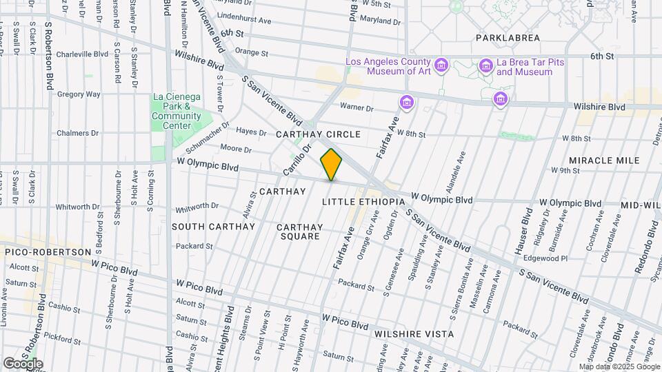 1005 Hi Point St, Unit 1005 Map and Location Details