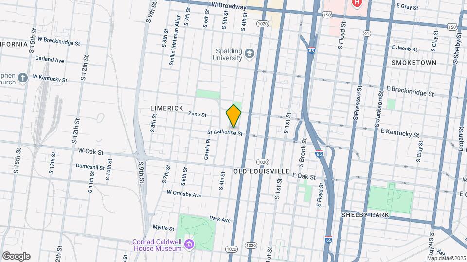 1053 S 4th St Mapa y Detalles de la Ubicación