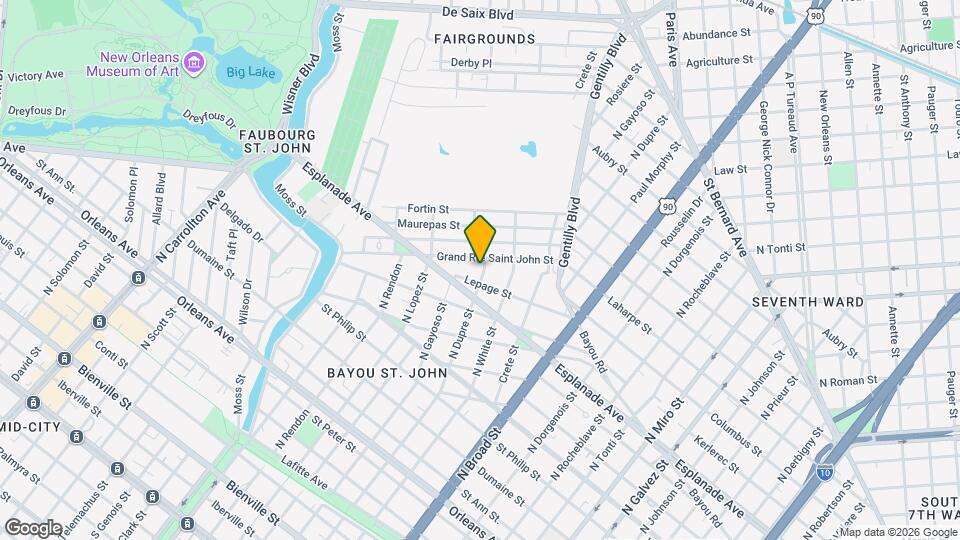 1521 N Dupre St, Unit 1519 Map and Location Details