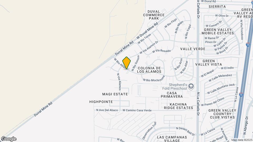 927 W Rio-Altar Map and Location Details