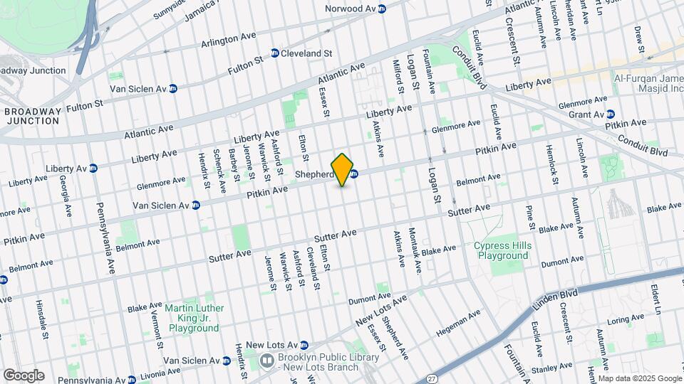 431 Essex St Map and Location Details