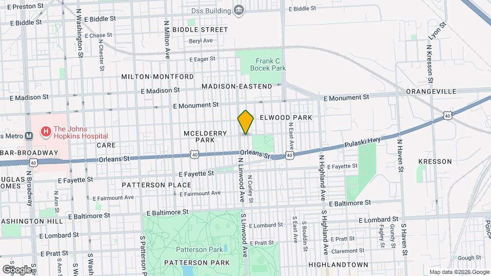 2903 Jefferson St Map and Location Details