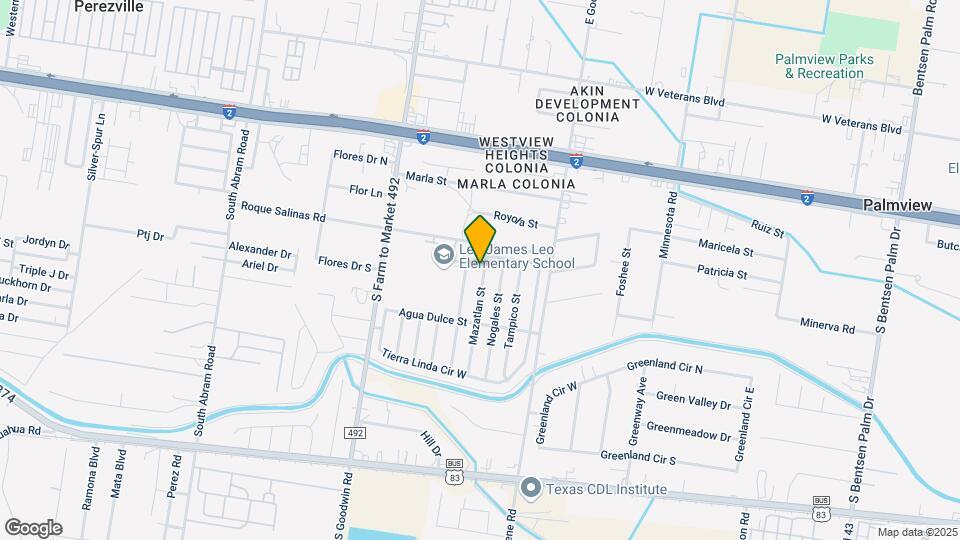 503 Mazatlan St Map and Location Details