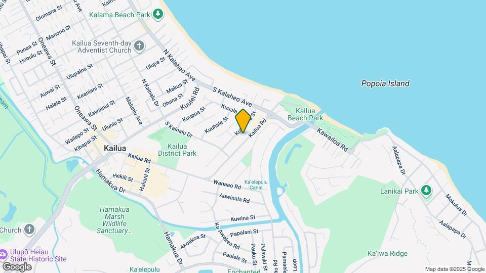 180 Kailua Rd Map and Location Details