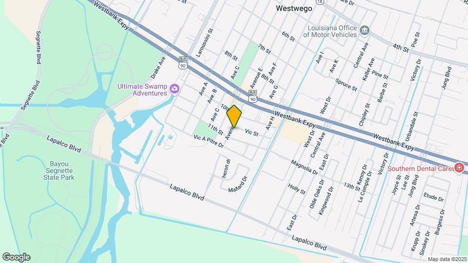 1135 Avenue E Map and Location Details