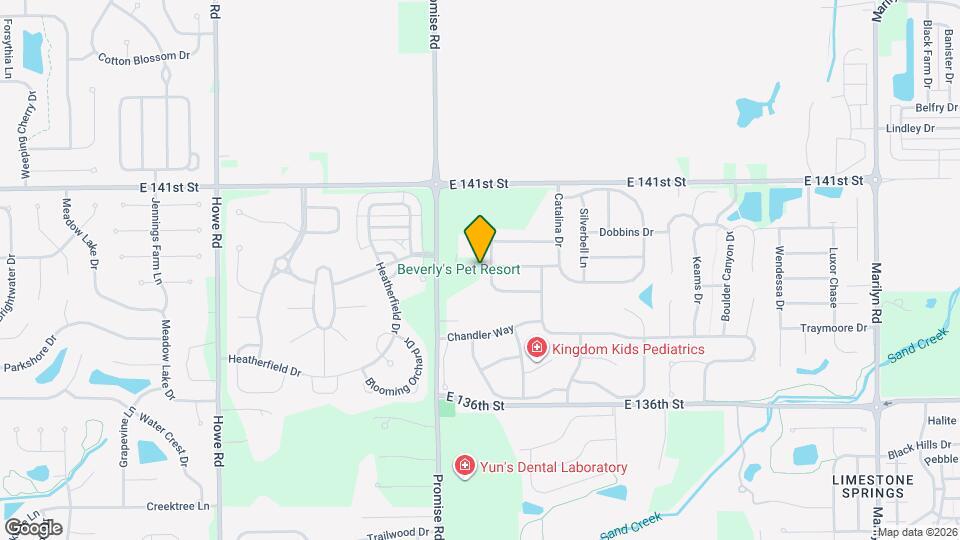 13858 Ellsworth Ln Map and Location Details