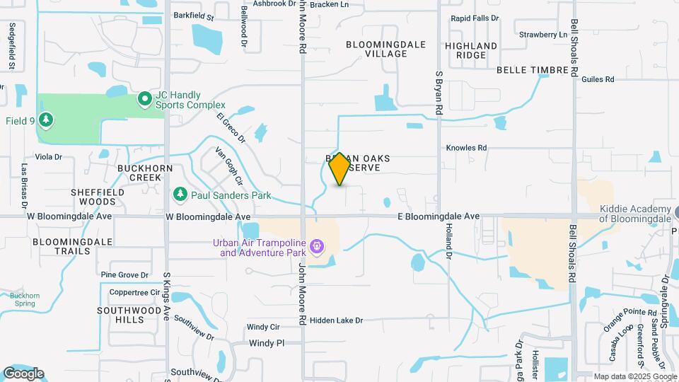 3139 Bloomingdale Villas Ct Map and Location Details