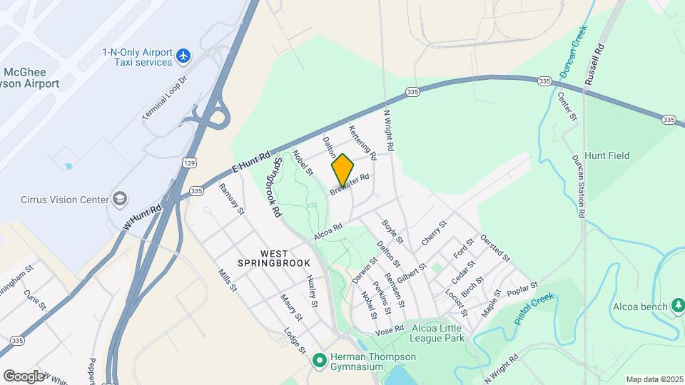 812 Brewster Rd Map and Location Details