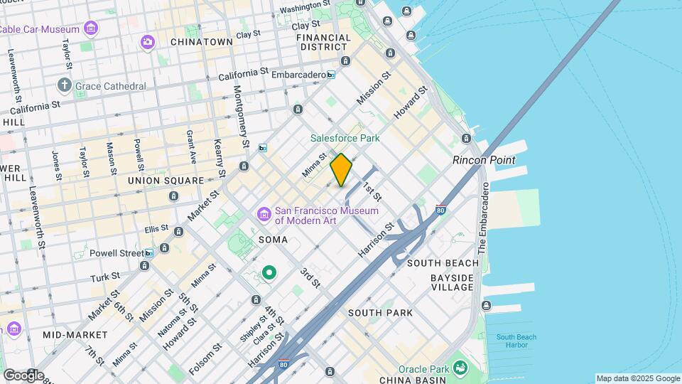 39 Tehama St Mapa y Detalles de la Ubicación