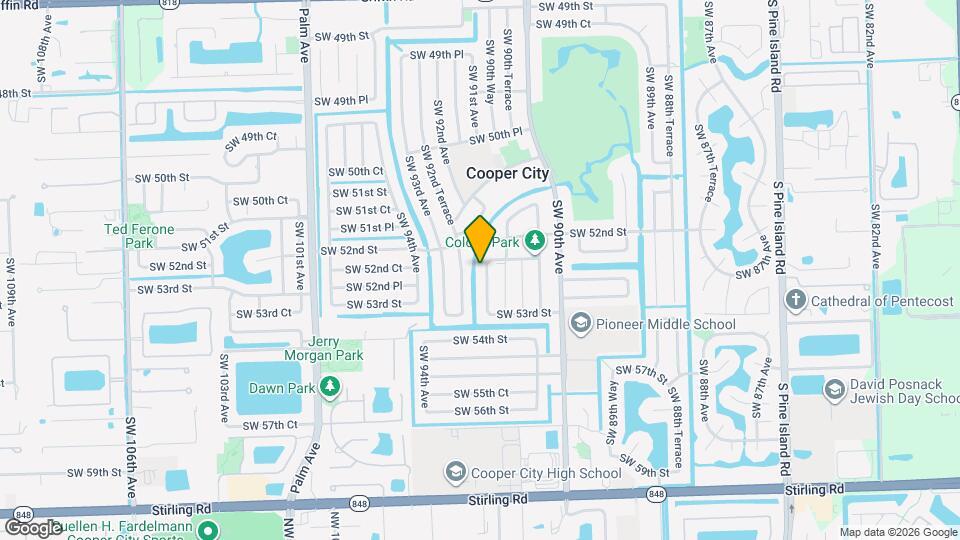 5207 SW 91st Terrace Mapa y Detalles de la Ubicación