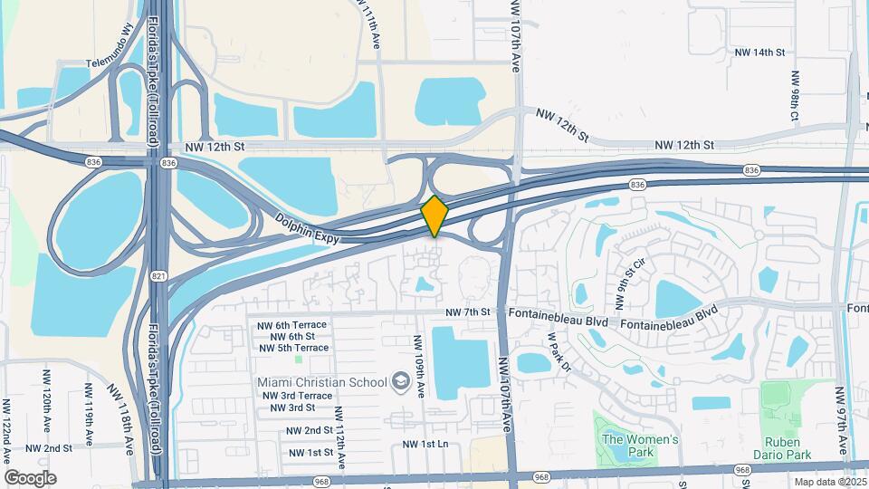 10843 NW 7th St Map and Location Details