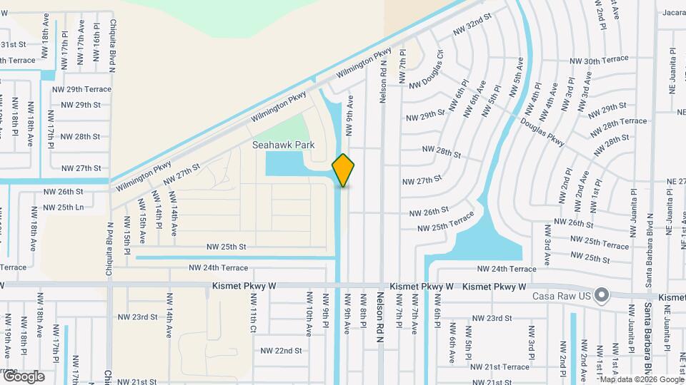 2616 NW 9th Ave Mapa y Detalles de la Ubicación