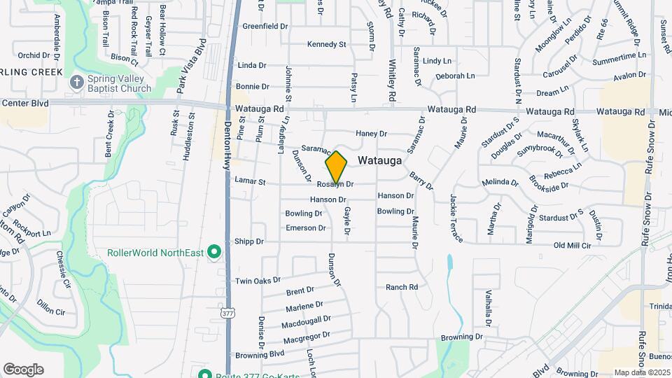 5804 Rosalyn Dr Map and Location Details