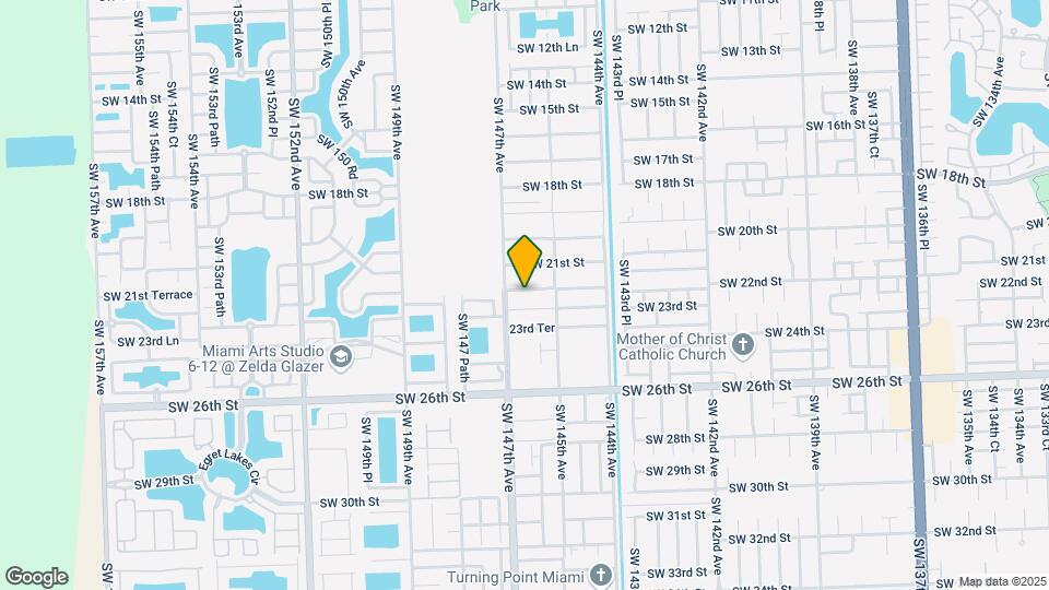 14622 SW 22nd St Map and Location Details
