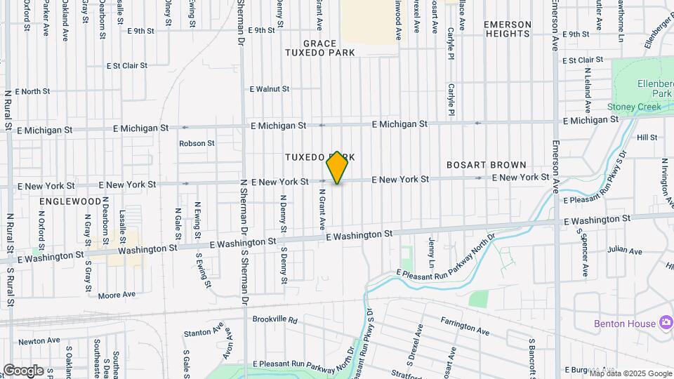 130 N Gladstone Ave Map and Location Details